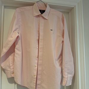 Vineyard Vines Light Pink Button-Down Oxford Shirt